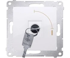 Kontakt Simon DW1K.01/11 JUNGTIS SIMON54 Baltas