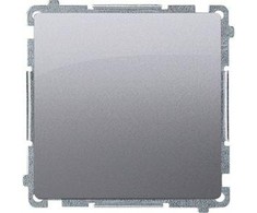 Kontakt-Simon Single Simon Basic 10AX 250V inox (BMW1.01 / 21)