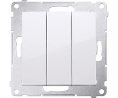Kontakt Simon TRIPLE SWITCH WITH BACKLIGHT DW31L.01/11-SIMON54 250 V 10 A