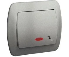 Kontakt-Simon Simon Akord stair jungtis su 10AX aliuminio gaubtu (AW6L / 26)
