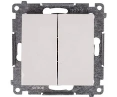 Kontakt Simon DVIGUBAS APŠVIESTAS JUNGIKLIS DW5A.01/11-SIMON54 250 V 16 A