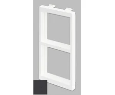 Kontakt Simon ADAPTER 2 MODUŁY 45X45MM POZIOMO JUODA