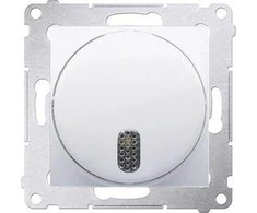 Kontakt-Simon Elektroninis skambutis 230V IP20 balta (DDS1.01 / 11)