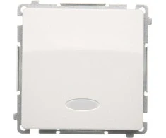 Kontakt Simon BMW1ZL.01/11 BASIC JUNGTIS Baltas