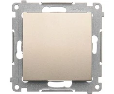 Kontakt-Simon Simon 54 single 10AX 250V aukso kilimėlis (DW8.01 / 44)