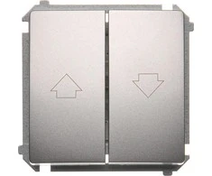 Kontakt-Simon Simon Basic 10A 250V sidabro kilimėlis (BMZ1.01 / 43)