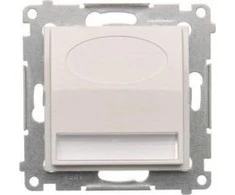 Kontakt-Simon Simon 54 LED šviestuvas 14V DC 0.4W neutrali balta 4200K balta DOS14B.01/11