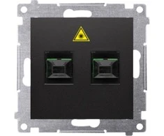 Kontakt Simon DVIGUBAS ŠVIESOLAIDINIS LIZDAS DGS2.01/49-SIMON54 SC-APC