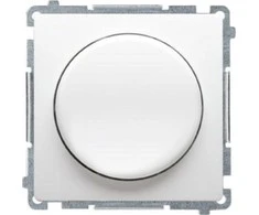 Kontakt-Simon Simon Basic Vienpolis sukamasis reguliatorius reguliuojamiems šviesos diodams 230V baltas BMS9L.01/11