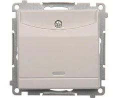 Kontakt Simon SINGLE HOTEL ROOM SWITCH WITH INDICATOR LIGHT DWH1.01/11-SIMON54 Premium 230 V 10 A