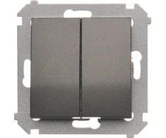 Kontakt Simon Simon 54 antracito mygtukas (DZP1W.01 / 48)