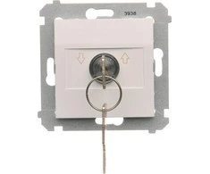 Kontakt-Simon Simon 54 užrakto jungtis raktui 5A 230V balta (DPZK.01 / 11)