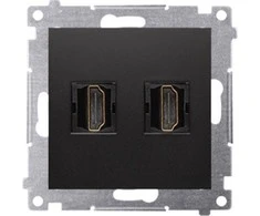 Kontakt Simon DVIGUBAS LIZDAS HDMI DGHDMI2.01/49-SIMON54