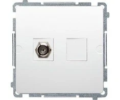 Kontakt-Simon F TIPO (BMAF1.01 / 11) vienos antenos lizdas