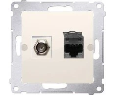 Kontakt Simon DASFRJ45.01/41 SIMON54 KREMINIS LIZDAS