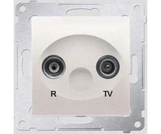Kontakt-Simon SIMON54 RTV 1d B antenos lizdas galutinis kremas - DAK.01 / 41