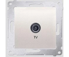 Kontakt Simon GN.ANT.TV 1-KR.MOD.CREAM SIMON54