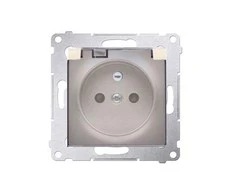 Kontakt Simon GN.IP44 B/USSZ.TRANSP AUKSO MATINIS SIMON54