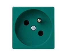 Kontakt-Simon K45 Jungtis lizdas vienas su / U 16A IP20 žalia (K22 / 27)