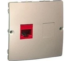 Kontakt-Simon Kompiuterio lizdas vienas BASIC MUDUQ RJ45 kat. 5E smėlio spalvos - BNF51.02 / 12