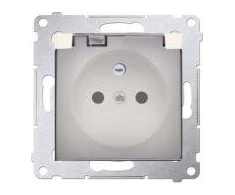Kontakt Simon GN.IP44 B/SEAL TRANSP. KREMAS SIMON54