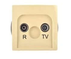Kontakt-Simon RTV galutinis smėlio spalvos lizdas - BMZAR1 / 1.01 / 12