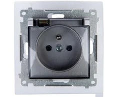 Kontakt Simon GN.IP44 SU/TRANSP.SEAL MATTINIS SIDABARAS SIMON54