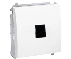 Kontakt-Simon Telefono lizdas vienas Basic MODULIS RJ11 balta - BMTU.01 / 11