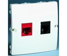 Kontakt Simon Kontaktas-Simon RJ45 pjūvis. 5E + RJ11 ašis - BNF5T.02 / 11
