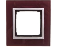 Kontakt Simon 1-SUKURKITE STIKLINĮ TEMPTATIVE PLUM SIMON54