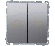 Kontakt-Simon Simon bazinis mygtukas 10A 250V inox (BMZ1.01 / 21)