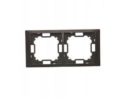 Kontakt Simon BMRC2/49 Simon Basic Frame 2-g Neos IP20 matinė juoda BMRC2/49