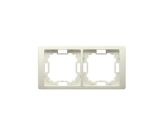 Kontakt Simon BMRC2/12 Simon Basic Neos Ramka podwójna smėlio spalva BMRC2/12