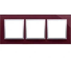 Kontakt Simon 3 KRISTALŲ STIKLO RĖMELIS TEMPTATIVE PLUM SIMON54