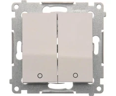 Kontakt Simon DW22A.01/11 SIMON54 JUNGTIS, Baltas