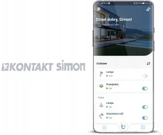 Kontakt-Simon Simon 54 GO mygtukų valdiklis - 30 veiksmų valdyti kitus valdiklius, valdomas išmaniuoju telefonu WiFi 230V (modulis) matinė juoda DEK