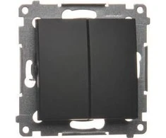 Kontakt Simon DVIGUBAS APŠVIESTAS JUNGIKLIS DW5.01/49-SIMON54 250 V 10 A