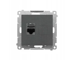 Kontakt Simon GN.1-KR.KOM.RJ45 K.6E P.GRAFIT.M.SIMON55