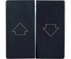 „Kontakt-Simon Simon 82“ Vienas raktas, skirtas akliesiems jungikliui, grafitui (82028-38)