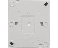 Kontakt-Simon Simon Aquaclick Dvivietė jungtis su vidiniu apšvietimu, 10 AX, 250 V, balta ACW6 / 2L / 11