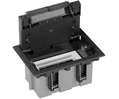 Kontakt-Simon Simon Connect Puszka podłogowa KF odp. SF170/14 reg. 70-105mm 2 x moduły K45 spalva grafit (KF270/14)