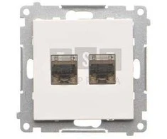 Kontakt Simon GN.2-KR.KOM.RJ45 K.6E P.GRAFIT.M.SIMON55