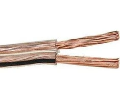 Cabletech Laidas kolonėlėms 2x2.5mm² skaidrus, OFC varinis