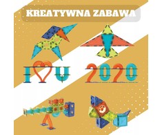 Kontext BK1 Kaladėlės MAGNETYCZNE ŚWIECĄCE TOR KULKOWY 252 el
