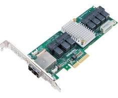 Adaptec PCIe 2.0 x4 valdiklis – 7x SFF-8643 + 2x SFF-8644 82885T RAID (2283400-R)