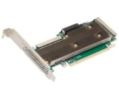 Šakotuvas Kontroler Broadcom MegaRAID 9760W-32i - Kontroler pamięci (RAID) - 16 Nadajników/kanalas - NVME / SAS - Low-Profile - RAID 0, 1, 5, 6, 10, 50, 60 - PCIE 5.0 x16