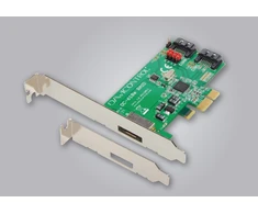 Kontrolierius Dawicontrol PCIE 2.0 x1 - 2x SATA 3 + ESATA (DC-610E)