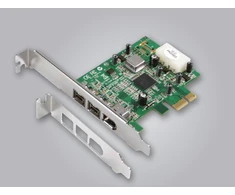 Valdiklis Dawicontrol PCie x1 – 2x FireWire 800 + 1x FireWire 400 (DC-FW800)