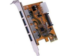 Exsys valdiklis EXSYS EX-11094 PCI Express kortelė 4x USB 3.0 išorinė