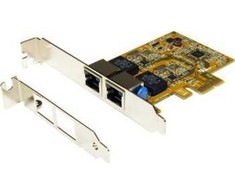 Exsys EXSYS EX-6072-4K valdiklis 2 prievadų PCIe dviejų eterneto tinklo plokštė su 4KV apsauga nuo viršįtampių